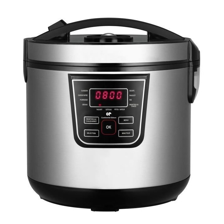 Multicuiseur électrique CONTINENTAL EDISON MC860IN - 5 litres