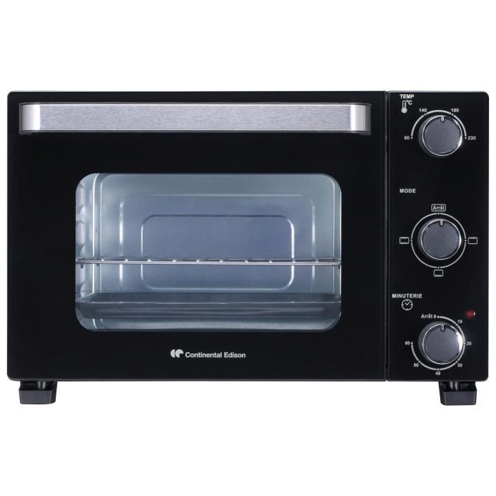 CONTINENTAL EDISON CEMF22B - Minifour électrique 22L noir - 1300W - R