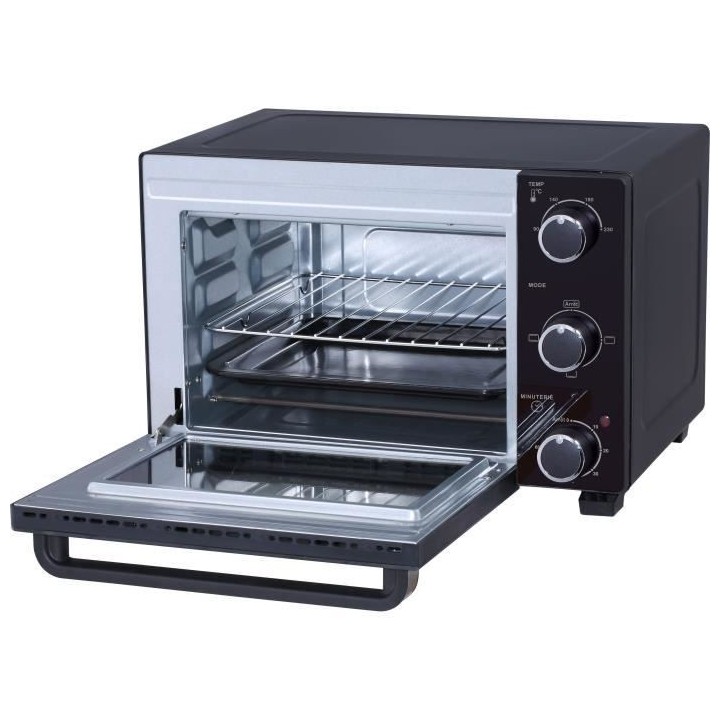 CONTINENTAL EDISON CEMF22B - Minifour électrique 22L noir - 1300W - R