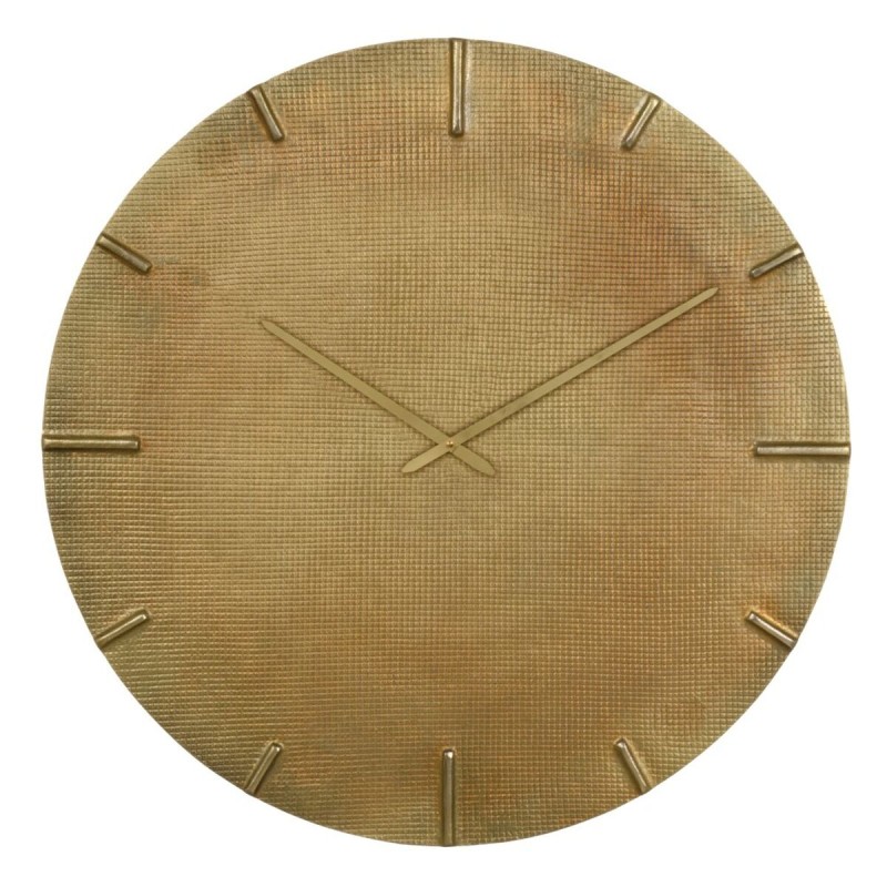 Horloge Murale 74 x 74 cm Taupe Aluminium