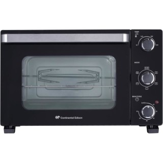 CONTINENTAL EDISON CEMF28B2 - Minifour électrique 28L noir - 1500W -