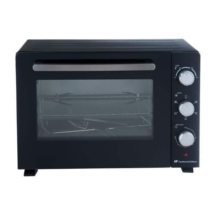 Minifour électrique CONTINENTAL EDISON CEMF35B3 Noir L53,9 x H37,5 x