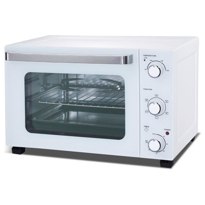 CONTINENTAL EDISON CEMF35W - Minifour électrique 35L blanc - 1500W -
