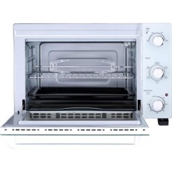 CONTINENTAL EDISON CEMF35W - Minifour électrique 35L blanc - 1500W - Rotissoire, Convection naturelle