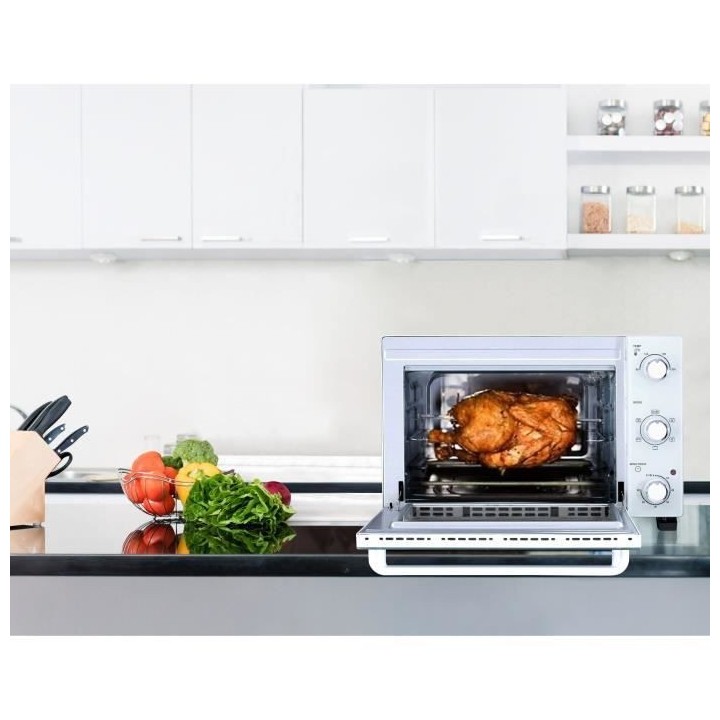 CONTINENTAL EDISON CEMF35W - Minifour électrique 35L blanc - 1500W -