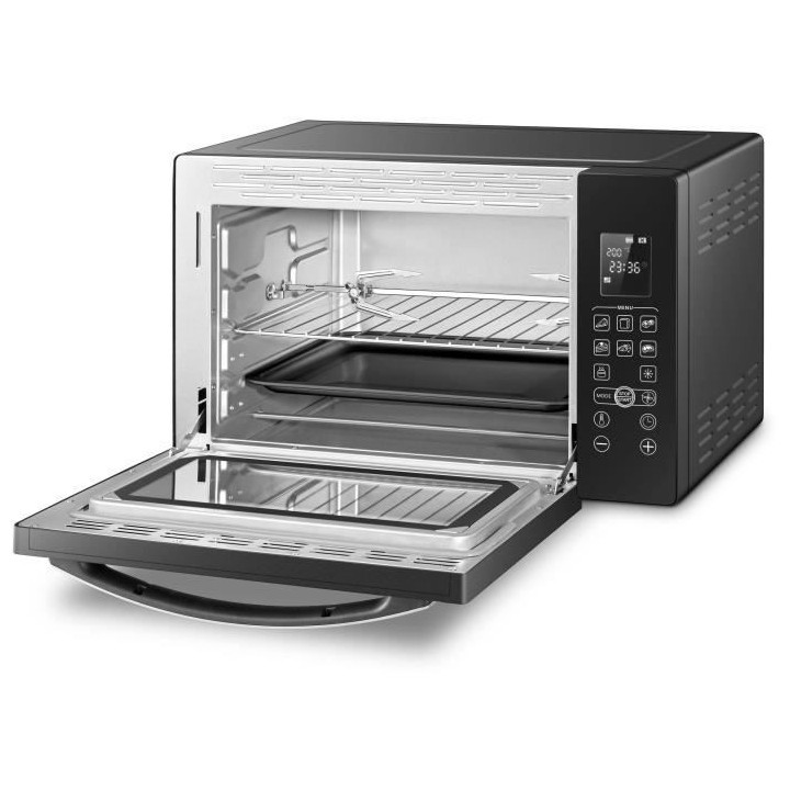 CONTINENTAL EDISON CEMF38DIG - Minifour électrique 38L noir - 1600W -