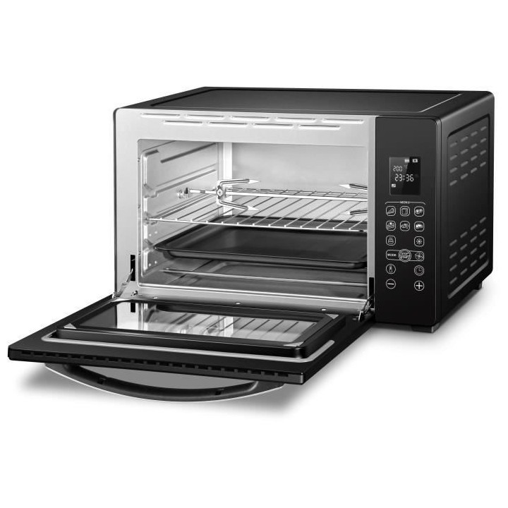 CONTINENTAL EDISON CEMF45DIG - Minifour électrique 45L noir - 2000W -