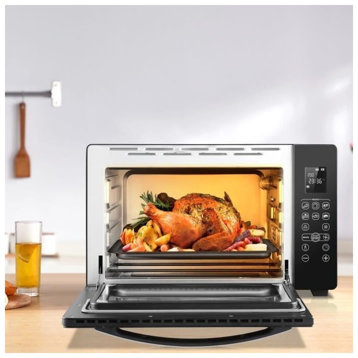 CONTINENTAL EDISON CEMF45DIG - Minifour électrique 45L noir - 2000W -