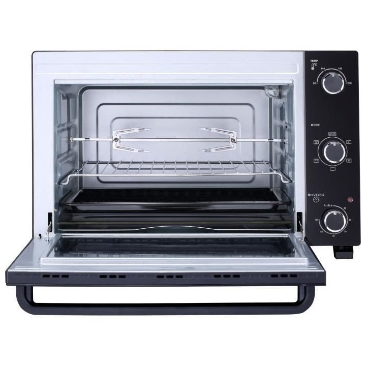 CONTINENTAL EDISON CEMF46B3 - Minifour électrique 46L noir - 1800W -