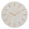 Horloge Murale 41 x 2 x 41 cm Blanc Marbre