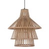 Suspension 53 x 53 x 54 cm Naturel Bambou