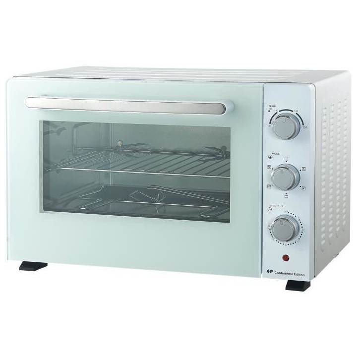 Minifour électrique CONTINENTAL EDISON CEMF46W2 46L Blanc L58,8 x H37