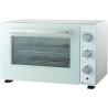 Minifour électrique CONTINENTAL EDISON CEMF46W2 46L Blanc L58,8 x H37,5 x P43,5 cm Rotissoire Convection naturelle