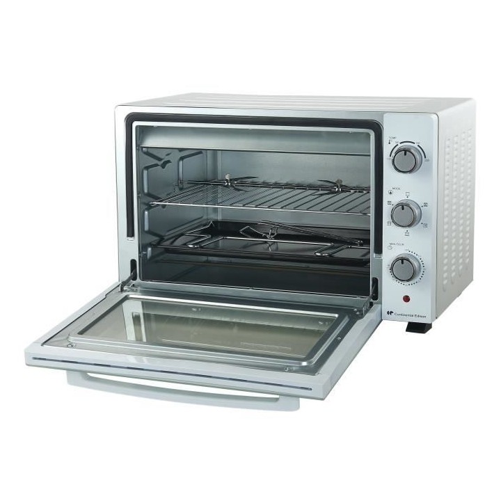 Minifour électrique CONTINENTAL EDISON CEMF46W2 46L Blanc L58,8 x H37