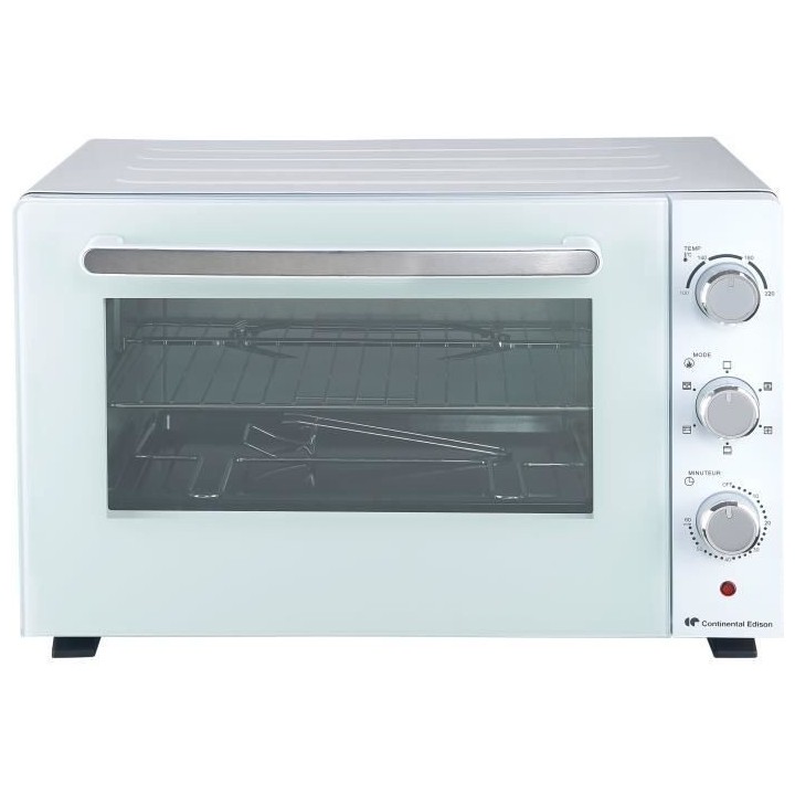 Minifour électrique CONTINENTAL EDISON CEMF46W2 46L Blanc L58,8 x H37