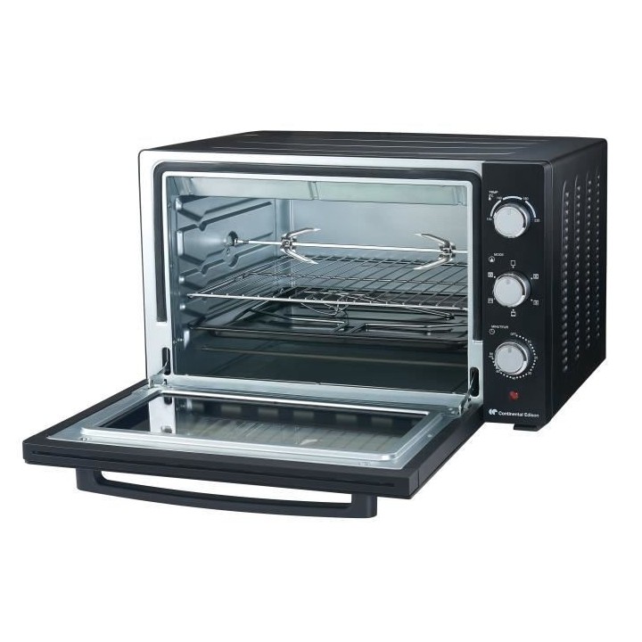 Minifour électrique CONTINENTAL EDISON CEMF60B2 Noir L58,8 x H37,5 x