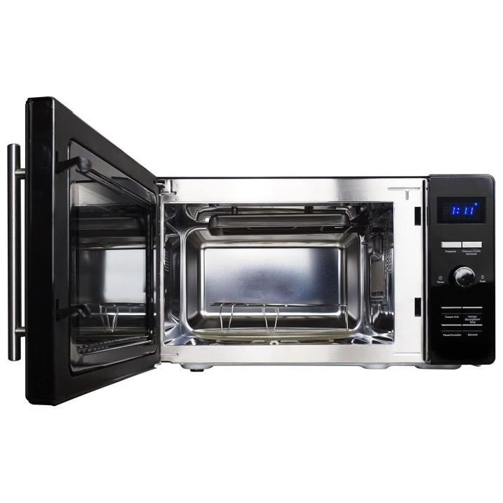 Micro-ondes combiné CONTINENTAL EDISON CEMO23CGBM Noir avec porte mir
