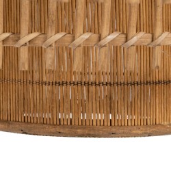 Suspension 58 x 58 x 53 cm Naturel Bambou