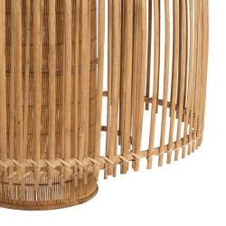 Suspension 58 x 58 x 53 cm Naturel Bambou