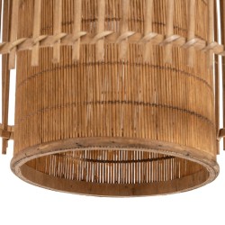 Suspension 58 x 58 x 53 cm Naturel Bambou