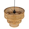 Suspension Naturel Bambou 40 x 40 x 34 cm