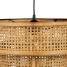 Suspension Naturel Bambou 40 x 40 x 34 cm