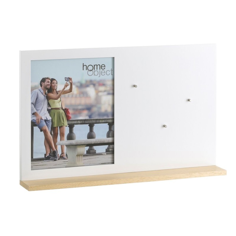 Cadre photo 46,5 x 7 x 29,5 cm Bois Blanc