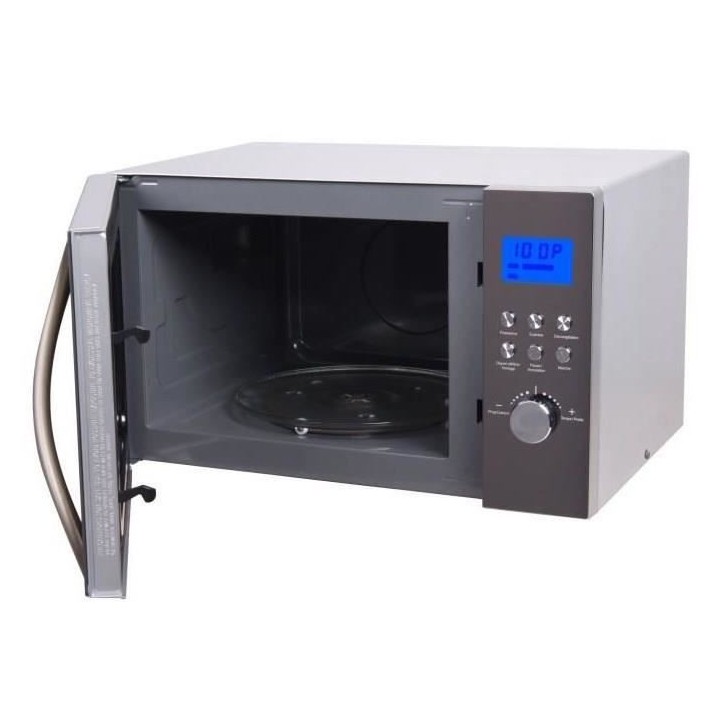 Four a micro-ondes CONTINENTAL EDISON MO28UX67M Silver porte miroir L5