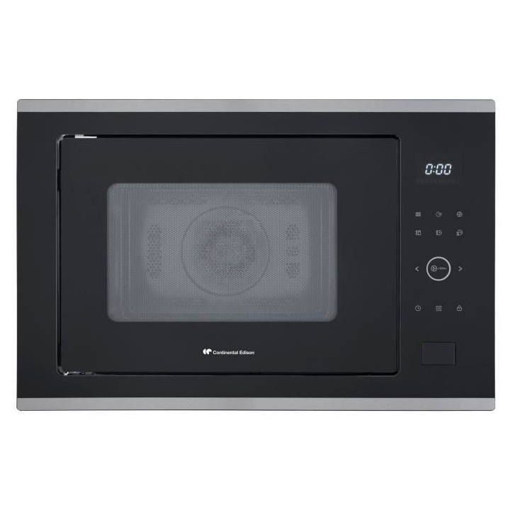 Micro-ondes combiné encastrable CONTINENTAL EDISON CEMO34CEB2 Noir et