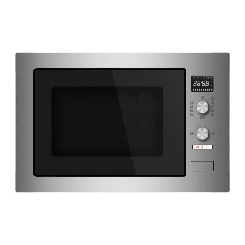 Micro ondes combiné encastrable CONTINENTAL EDISON CEMOC34IXE L59,5 x H46 x P46,8 cm Inox 34L