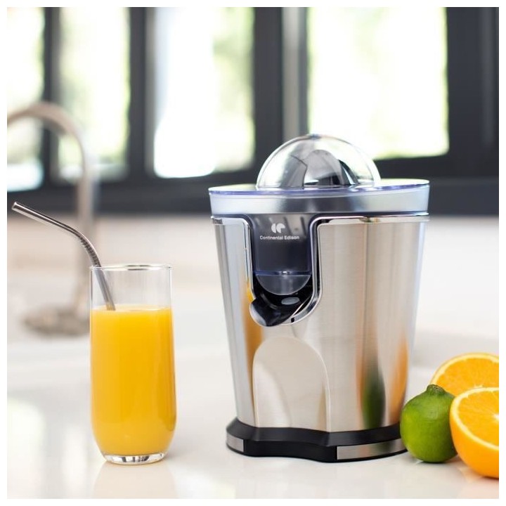 CONTINENTAL EDISON Presse Agrume PA100IN - 100W - Inox