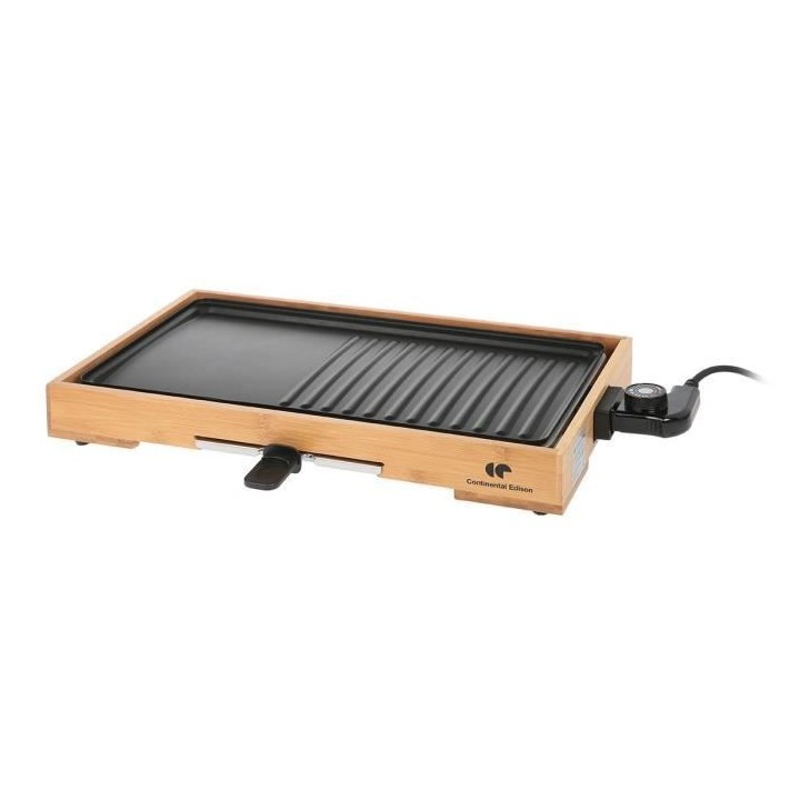 CONTINENTAL EDISON PC1500BB Plancha Gril Crepe party - 1500W