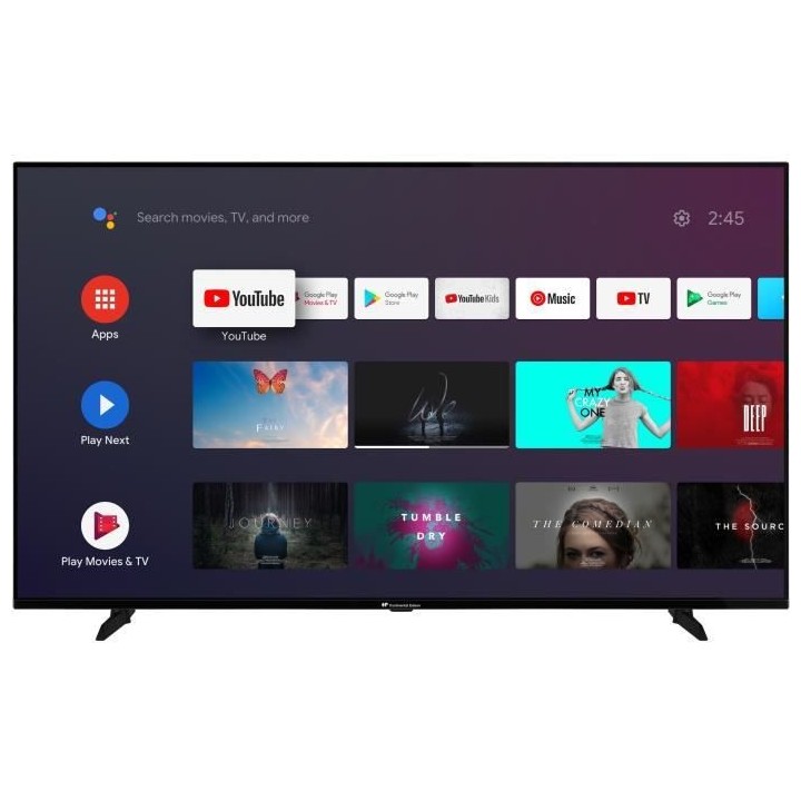 Continental Edison CEQLED50SA22B3 - TV QLED UHD 4K 50'' (127 cm) - And