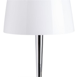 Lampe de bureau Verre Métal Argent 28 x 28 x 56 cm