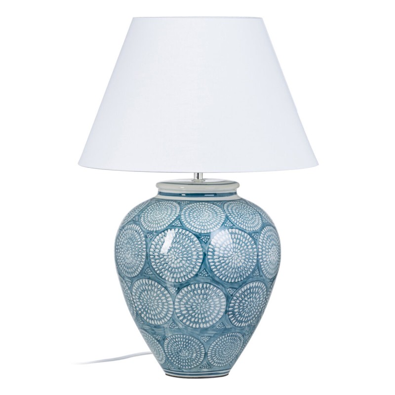 Lampe de bureau Céramique Turquoise 41 x 41 x 61 cm