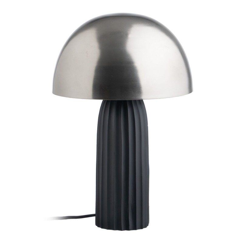 Lampe de bureau Noir Métal Argent 24 x 24 x 37 cm