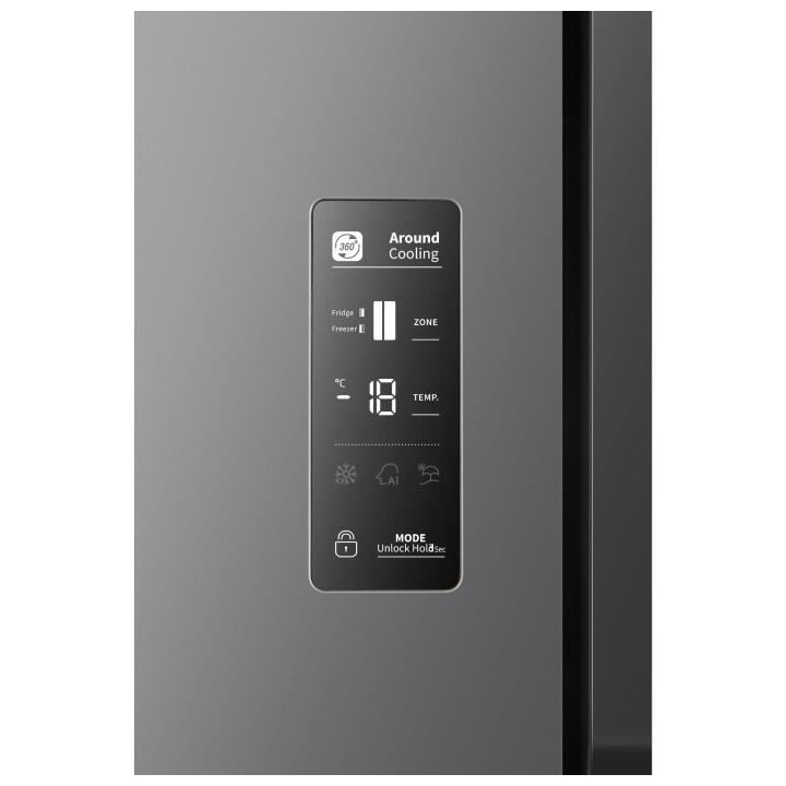 Réfrigérateur américain 519L - L91 x H 189,5 cm - Total No Frost -