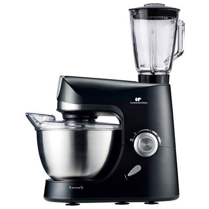 Robot pâtissier CONTINENTAL EDISON CERP1300N Noir 1300 W