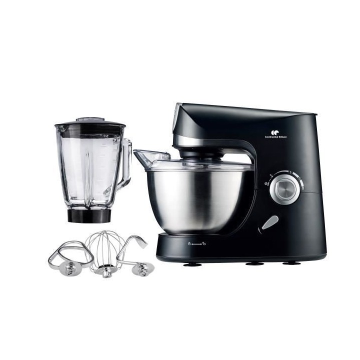 Robot pâtissier CONTINENTAL EDISON CERP1300N Noir 1300 W