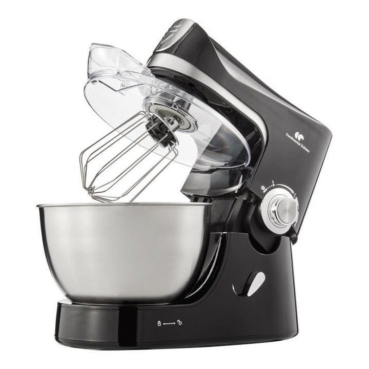 Robot pâtissier CONTINENTAL EDISON CERP1300N Noir 1300 W
