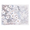 Cadre 120 x 2,8 x 90 cm Toile Fleurs