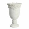 Vase 31 x 31 x 47,5 cm Ciment Blanc