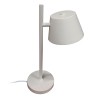 Lampe de bureau Métal Crème 20 x 20 x 44 cm