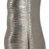 Vase Métal Argent 17 x 9 x 44 cm