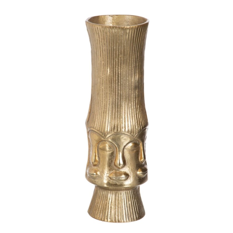 Vase Doré Métal 15 x 15 x 46 cm