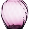 Vase 21 x 21 x 25 cm Verre Mauve