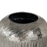 Vase 15 x 15 x 28 cm Argent Aluminium