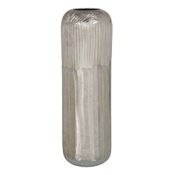 Vase 15 x 15 x 48 cm Argent...