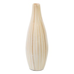 Vase 15 x 15 x 44 cm Beige...