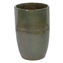 Vase 52 x 52 x 80 cm Vert Céramique (2 Unités)